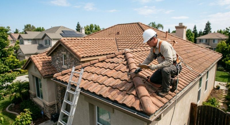 Tile Roof Inspection in Cape May Court House, NJ