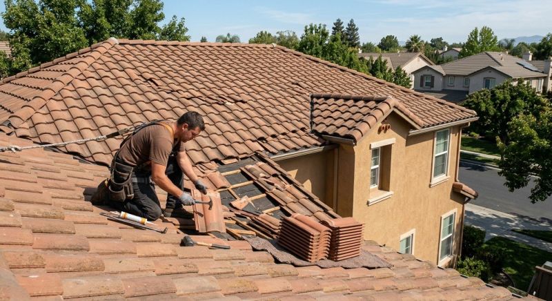 Tile Roof Repair in Cape May Court House, NJ