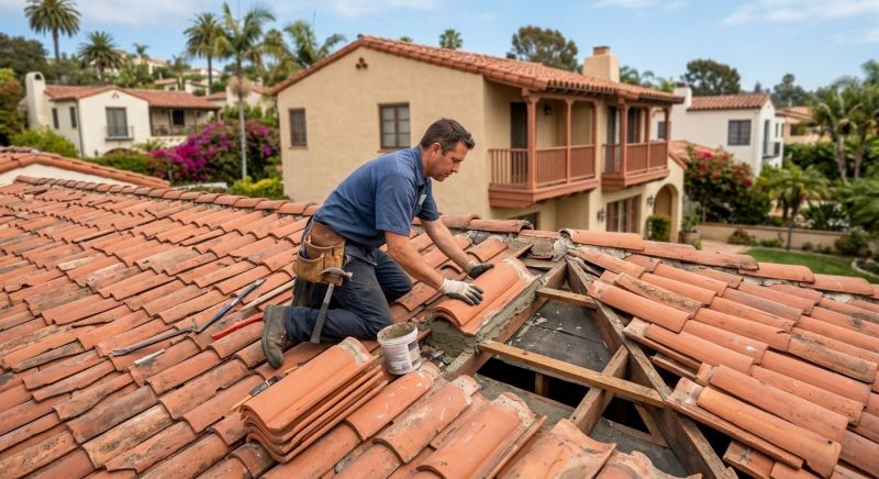 Tile Roof Repair in Sea Isle City, NJ