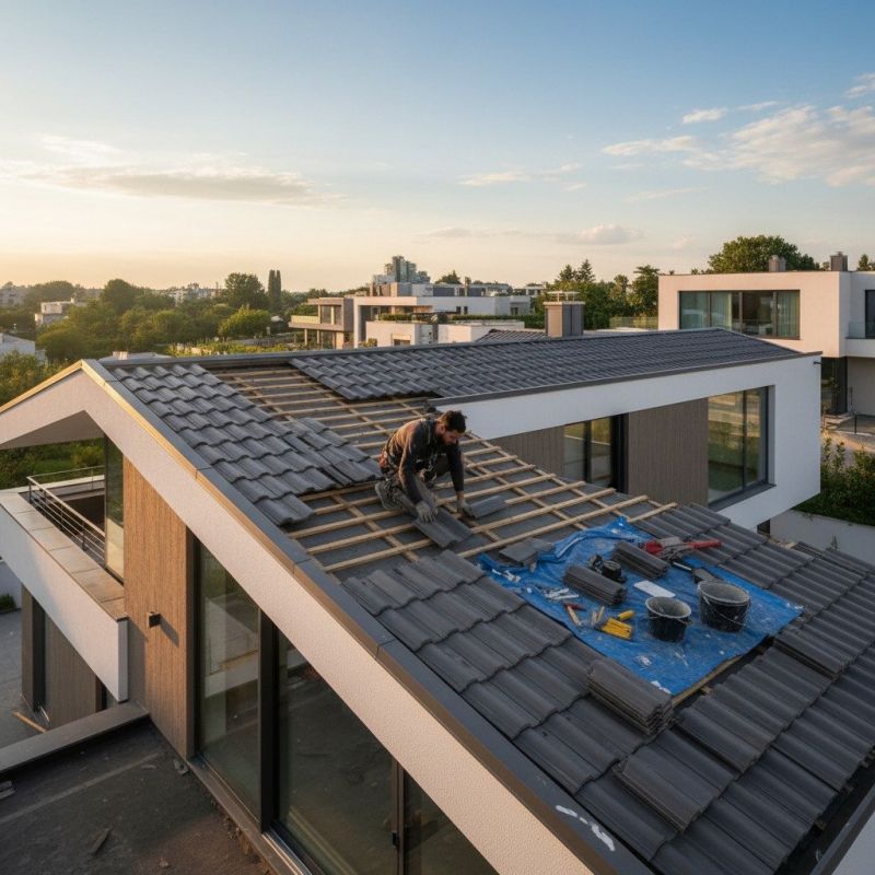 Tile Roof Repair in Villas, NJ