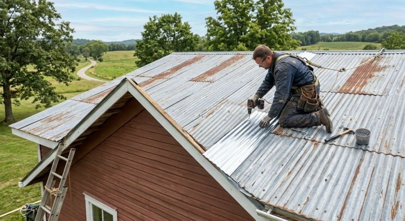 Tin Roof Repair in Cape May Court House, NJ