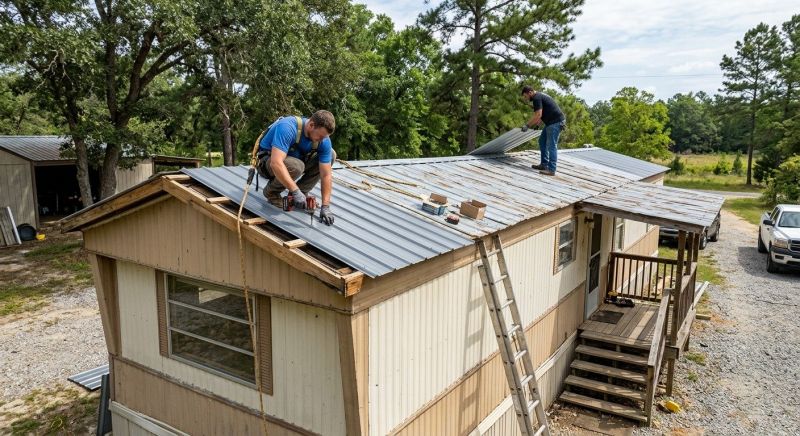Tin Roof Repair in Cape May Court House, NJ