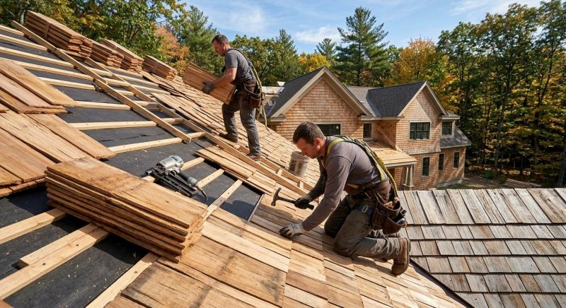 Wood Roofing Installation in Cape May, NJ