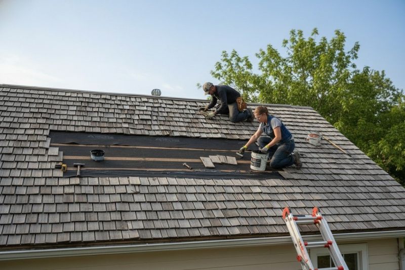 Wood Shake Roof Repair in Sea Isle City, NJ