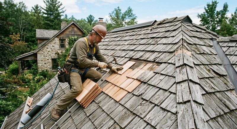 Wood Shake Roof Repair in Ventnor City, NJ