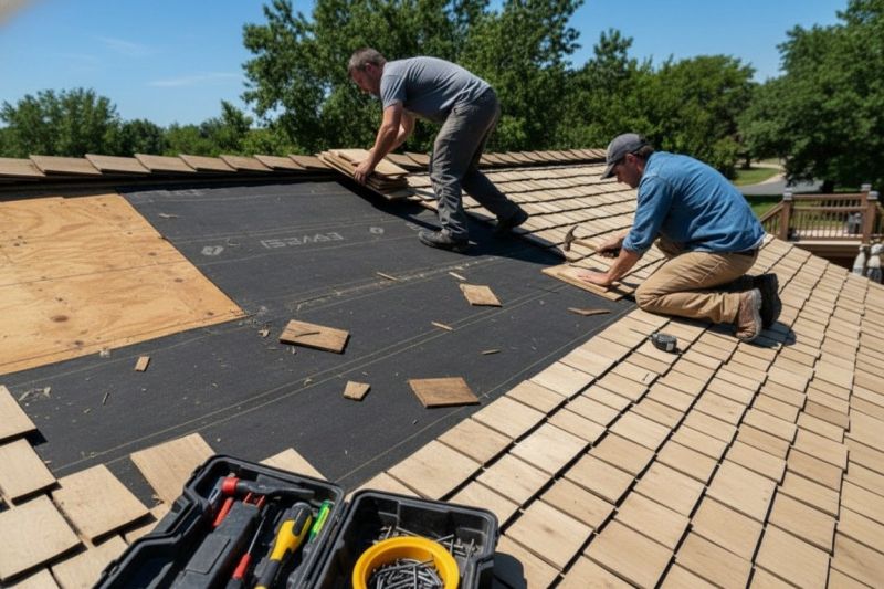 Wood Shake Roof Repair in Wildwood, NJ