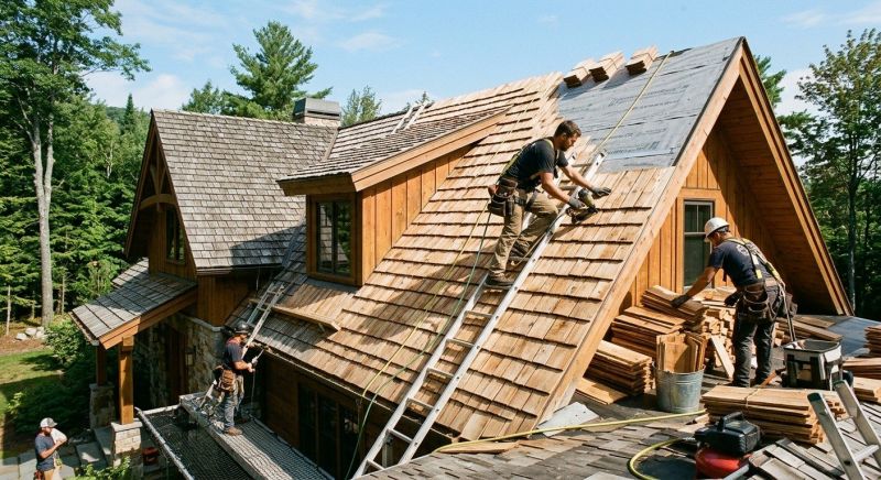 Wood Shake Roof Replacement in Villas, NJ