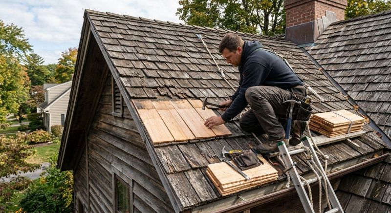 Wood Shingles Repair in Cape May, NJ
