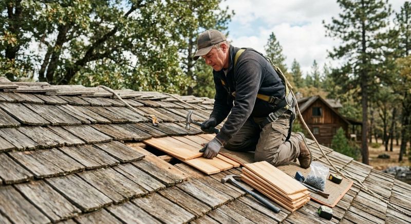 Wood Shingles Repair in Port Elizabeth, NJ